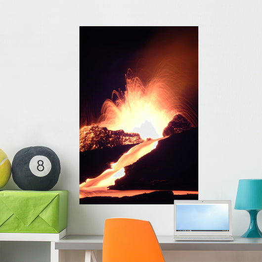 Volcano 9 Wall Decal