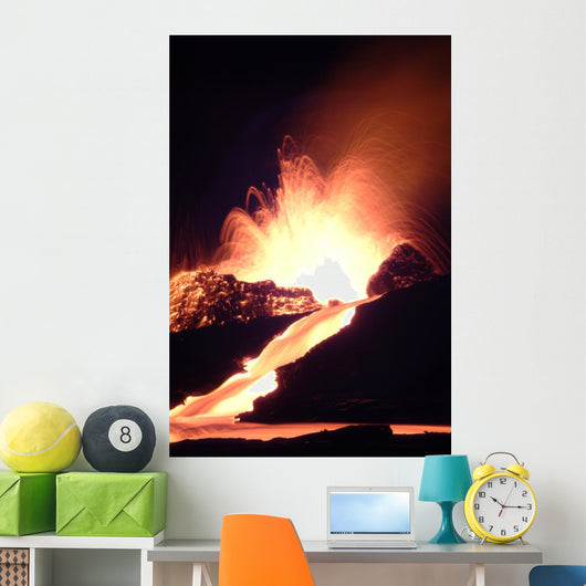 Volcano 9 Wall Decal
