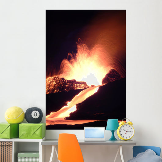 Volcano 9 Wall Decal