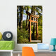 Arch on pathway in the Japanese Gardens Wall Mural