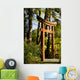 Arch on pathway in the Japanese Gardens Wall Mural
