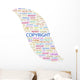 Copyright Wordcloud Vector Illustration