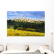 Vineyards and San Gimignano Wall Mural