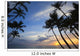 Palm trees at sunset, Keawekapu Beach Wall Mural