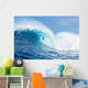 A large ocean wave breaks at the big wave spot know as Jaws or Peahi Wall Mural