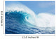 A large ocean wave breaks at the big wave spot know as Jaws or Peahi Wall Mural