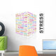 Stress Collage with Association Wall Mural