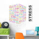 Stress Collage with Association Wall Mural