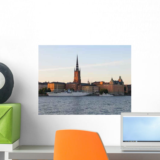 Old Town Wall Decal Design 2