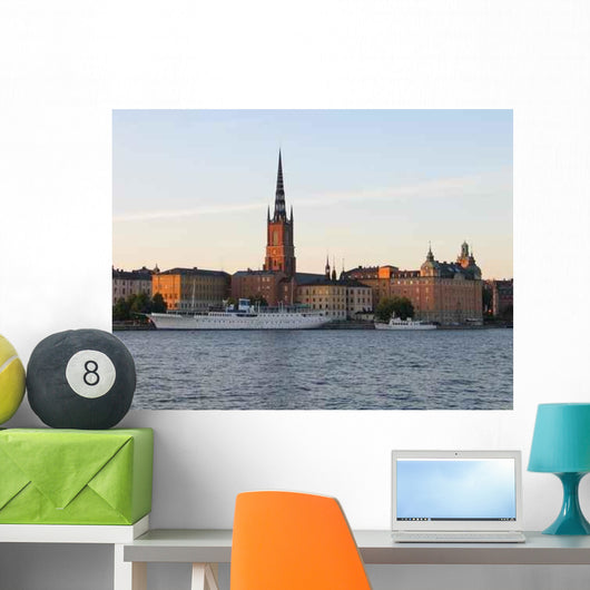 Old Town Wall Decal Design 2