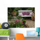 Bench Garden Wall Decal