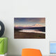 Alpenglow on Denali and the Alaska Range with Wonder Lake Wall Mural