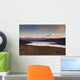 Alpenglow on Denali and the Alaska Range with Wonder Lake Wall Mural