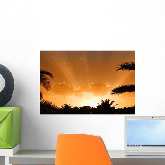 Sunset Wall Decal Design 12