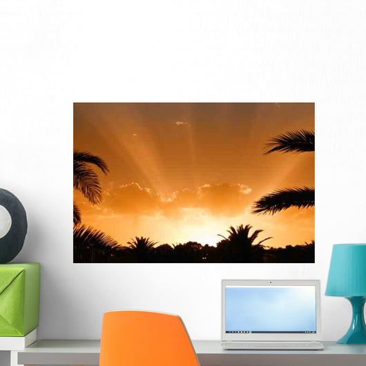 Sunset Wall Decal Design 12