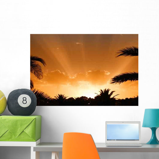Sunset Wall Decal Design 12