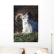 Dall Sheep Ram lying on a hillside in Denali National Park Wall Mural
