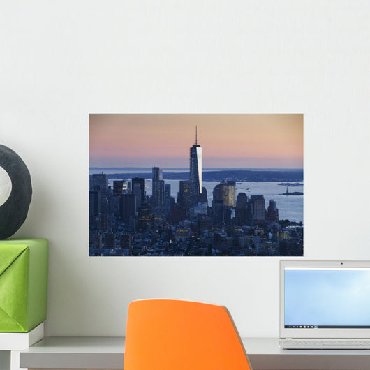 One World Trade Center Wall Mural