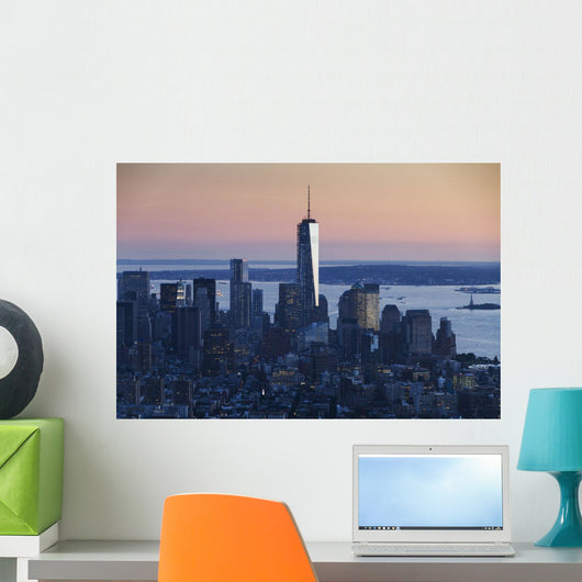 One World Trade Center Wall Mural
