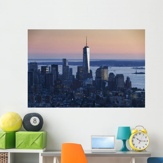 One World Trade Center Wall Mural