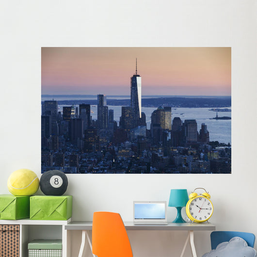 One World Trade Center Wall Mural