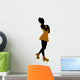 Female Roller Skater Silhouette