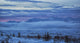 Winter sunrise along the Dempster Highway Wall Mural