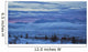 Winter sunrise along the Dempster Highway Wall Mural