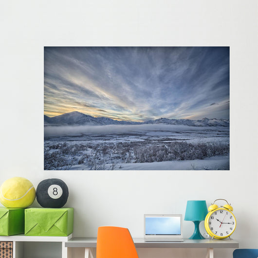 The Blackstone Valley along the Dempster Highway Wall Mural