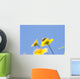 Bee Is Busy Pollenating Wall Decal 2