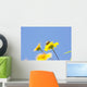 Bee Is Busy Pollenating Wall Decal 2