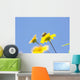 Bee Is Busy Pollenating Wall Decal 2