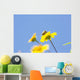 Bee Is Busy Pollenating Wall Decal 2