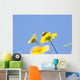 Bee Is Busy Pollenating Wall Decal 2