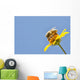 Bee Is Busy Pollenating Wall Decal 1
