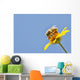 Bee Is Busy Pollenating Wall Decal 1