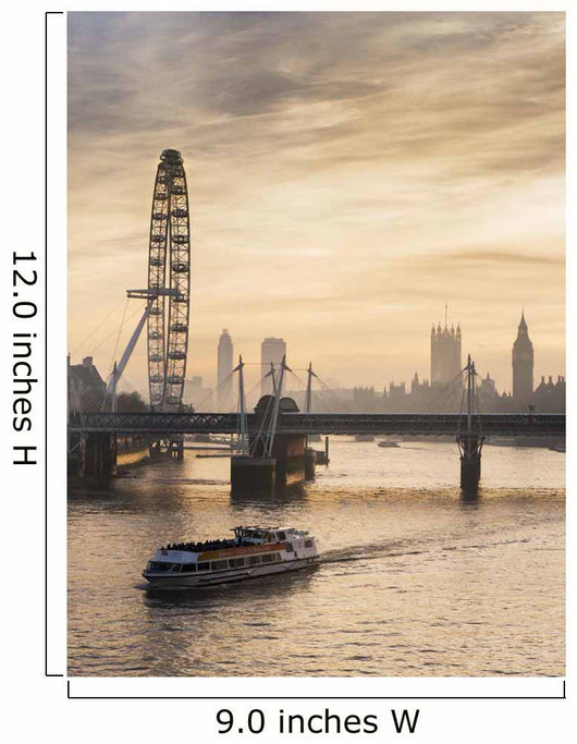 Millennium Wheel with Big Wall Decal