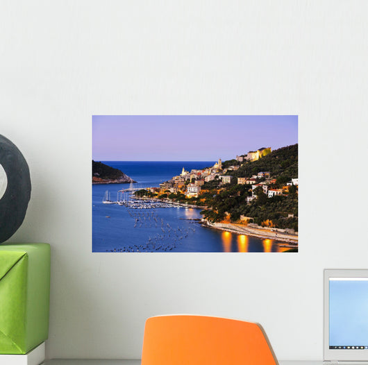 Porto Venere at dawn Wall Mural