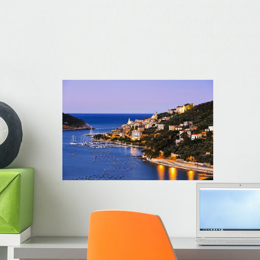 Porto Venere at dawn Wall Mural