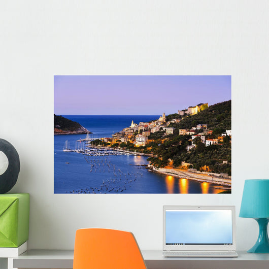 Porto Venere at dawn Wall Mural