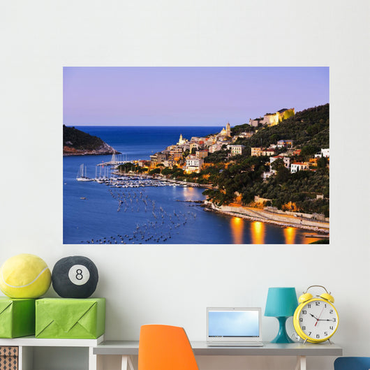 Porto Venere at dawn Wall Mural