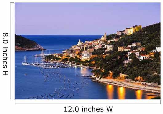 Porto Venere at dawn Wall Mural