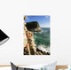 Cliffs along the coastline of the Italian Riviera Wall Mural
