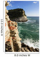 Cliffs along the coastline of the Italian Riviera Wall Mural