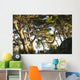 Trees and blue sky Wall Mural