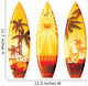 3 Surf Boards Wall Decal