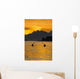 Sea Kayaking on a sublime evening Wall Mural