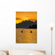 Sea Kayaking on a sublime evening Wall Mural