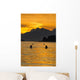Sea Kayaking on a sublime evening Wall Mural