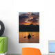 Sea Kayaking on a sublime evening Wall Mural